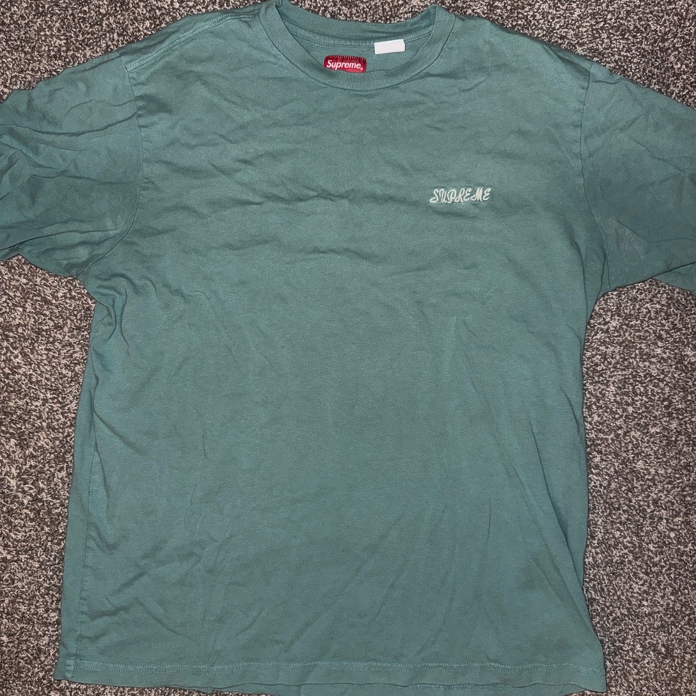 Supreme Teal Short Sleeve Tee